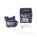 Kualitas ganda Light Strong Light XPE 3W Kepala Tahan Air Mengenakan Ringan Lightweight Disesuaikan Hiking Berkemah Bersepeda LED Headlamp